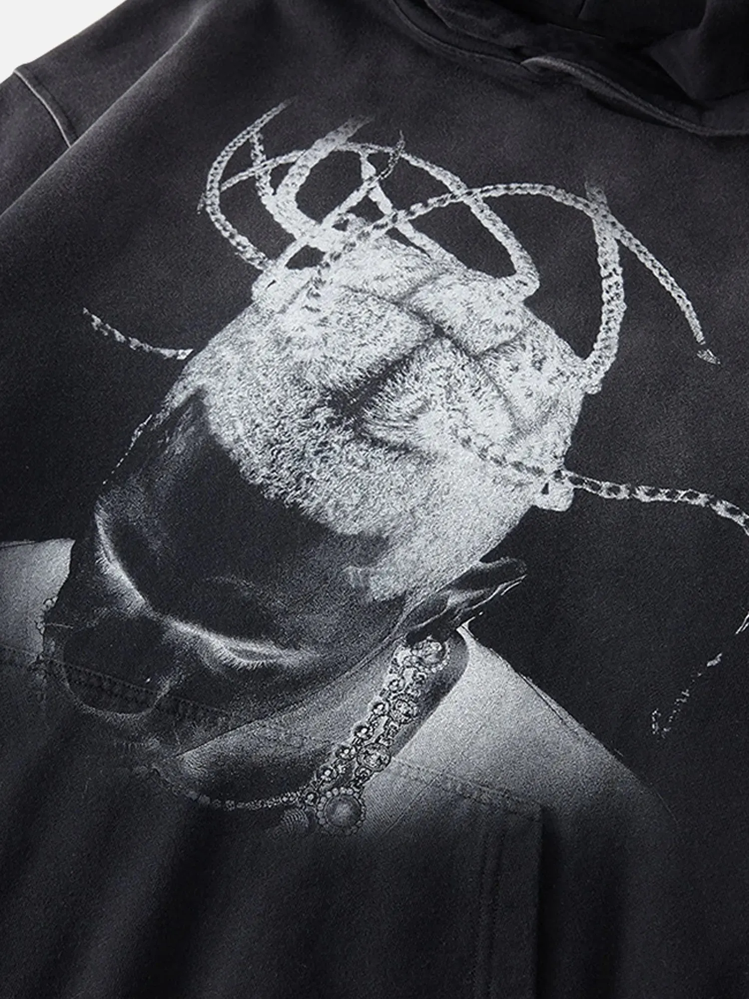 1984 American Style Inkjet Dyed Printed Washable Sweatshirt