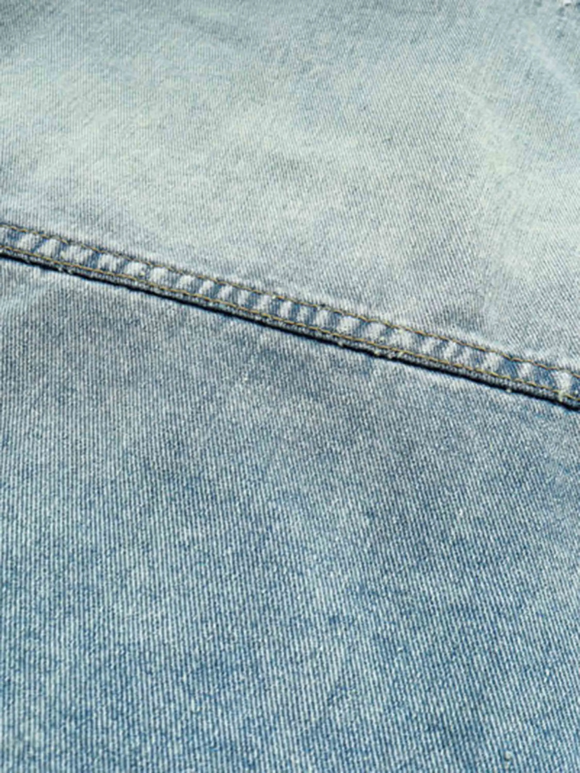 1984 High Street Washed And  Denim Hoodie - 1464