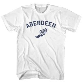 Aberdeen Running Track Winged Foot Womens Cotton Junior Cut T-Shirt