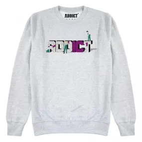 Addict Unisex Adult Under Construction Sweatshirt