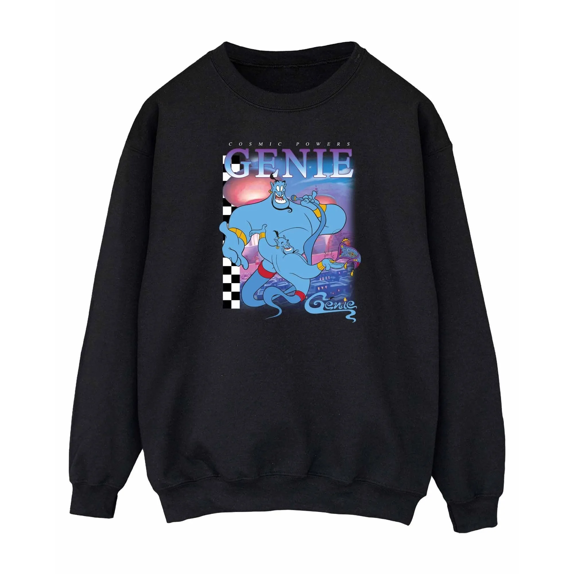 Aladdin Womens/Ladies Genie Montage Sweatshirt