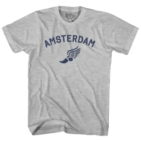 Amsterdam Running Track Winged Foot Youth Cotton T-shirt