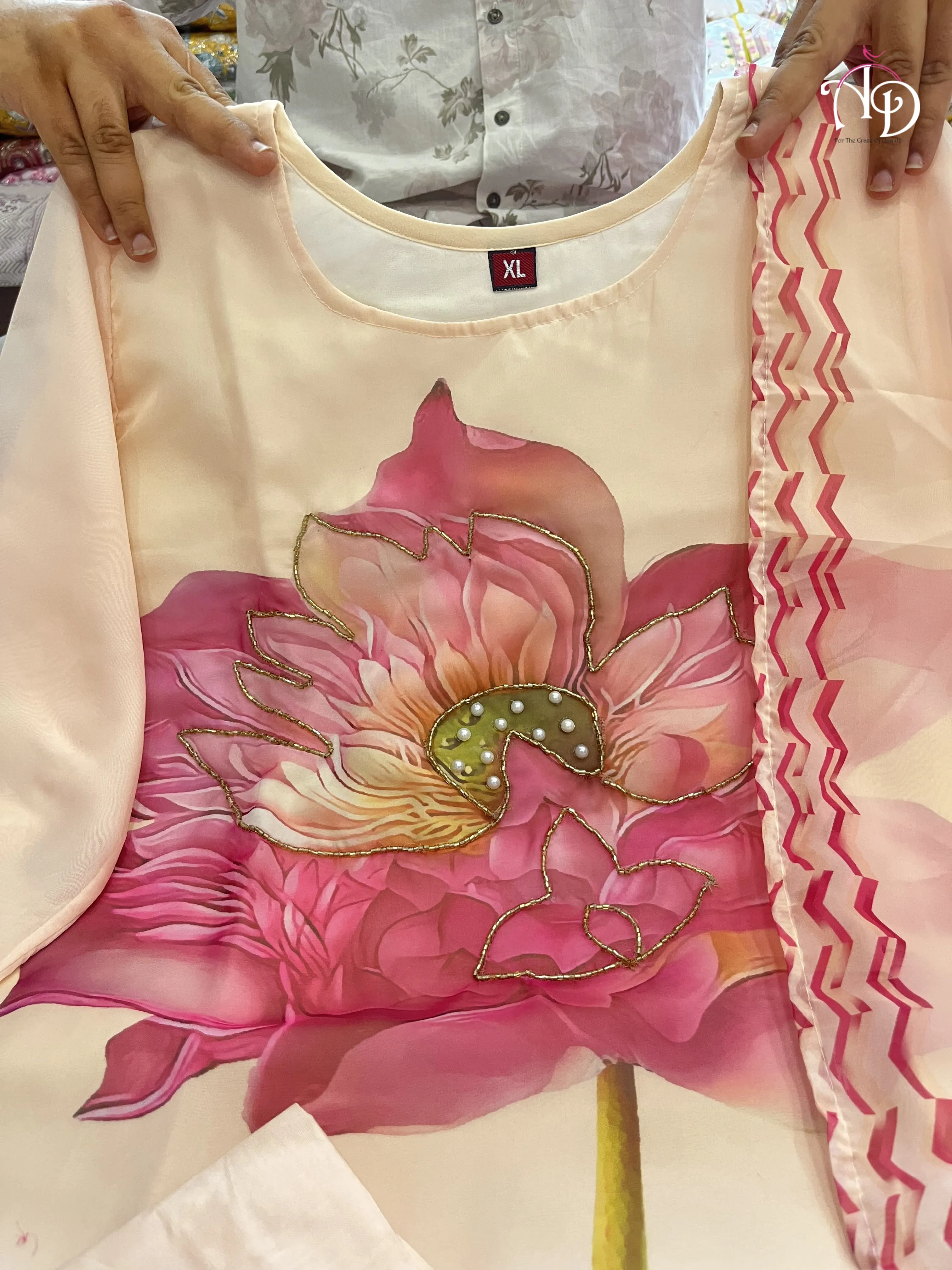 Beautiful Designer Summer Special Soft Orgenza Salwar Suit