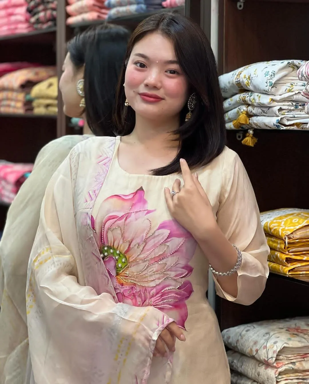 Beautiful Designer Summer Special Soft Orgenza Salwar Suit