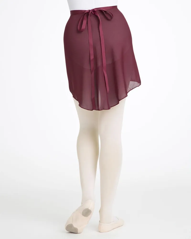 Capezio Mid Length Ballet Wrap Skirt - N272 Womens