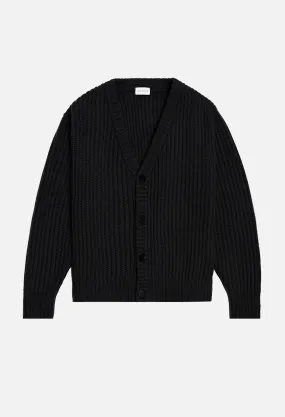 Capri Cashmere Cardigan / Black