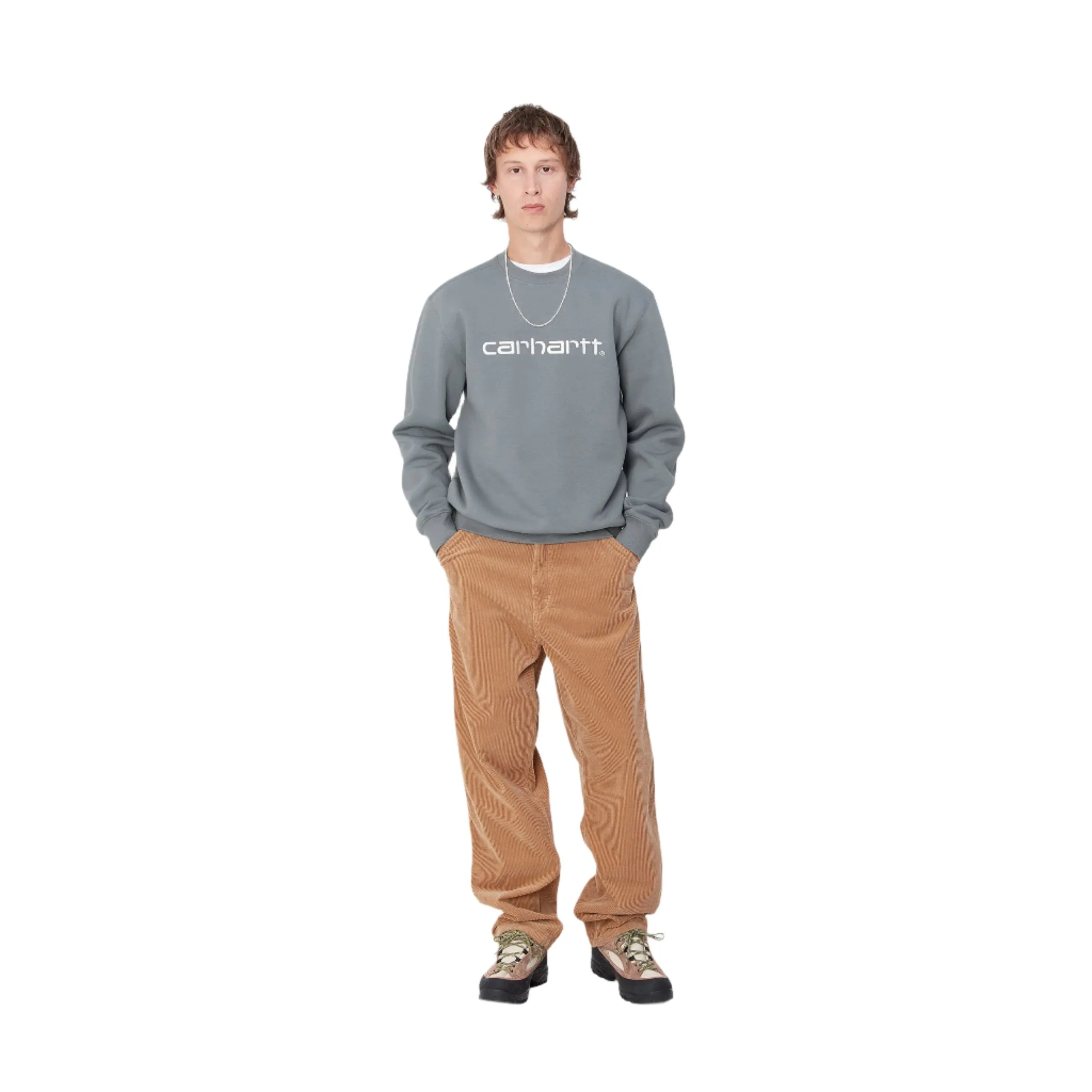 CARHARTT SWEATSHIRT / DOVE GREY