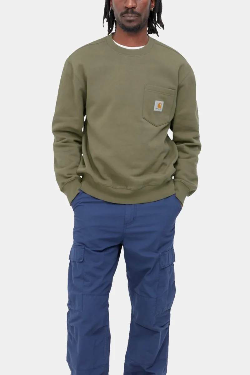 Carhartt WIP Pocket Sweat Sweatshirt (Seaweed Green)