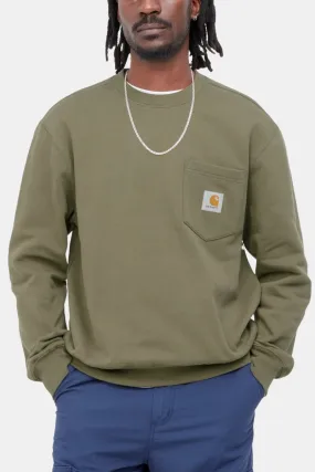 Carhartt WIP Pocket Sweat Sweatshirt (Seaweed Green)