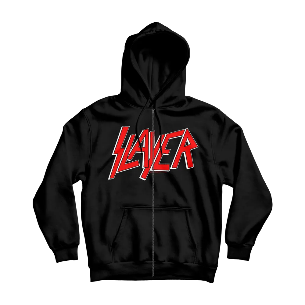 Classic Slayer Logo Zip Hoodie