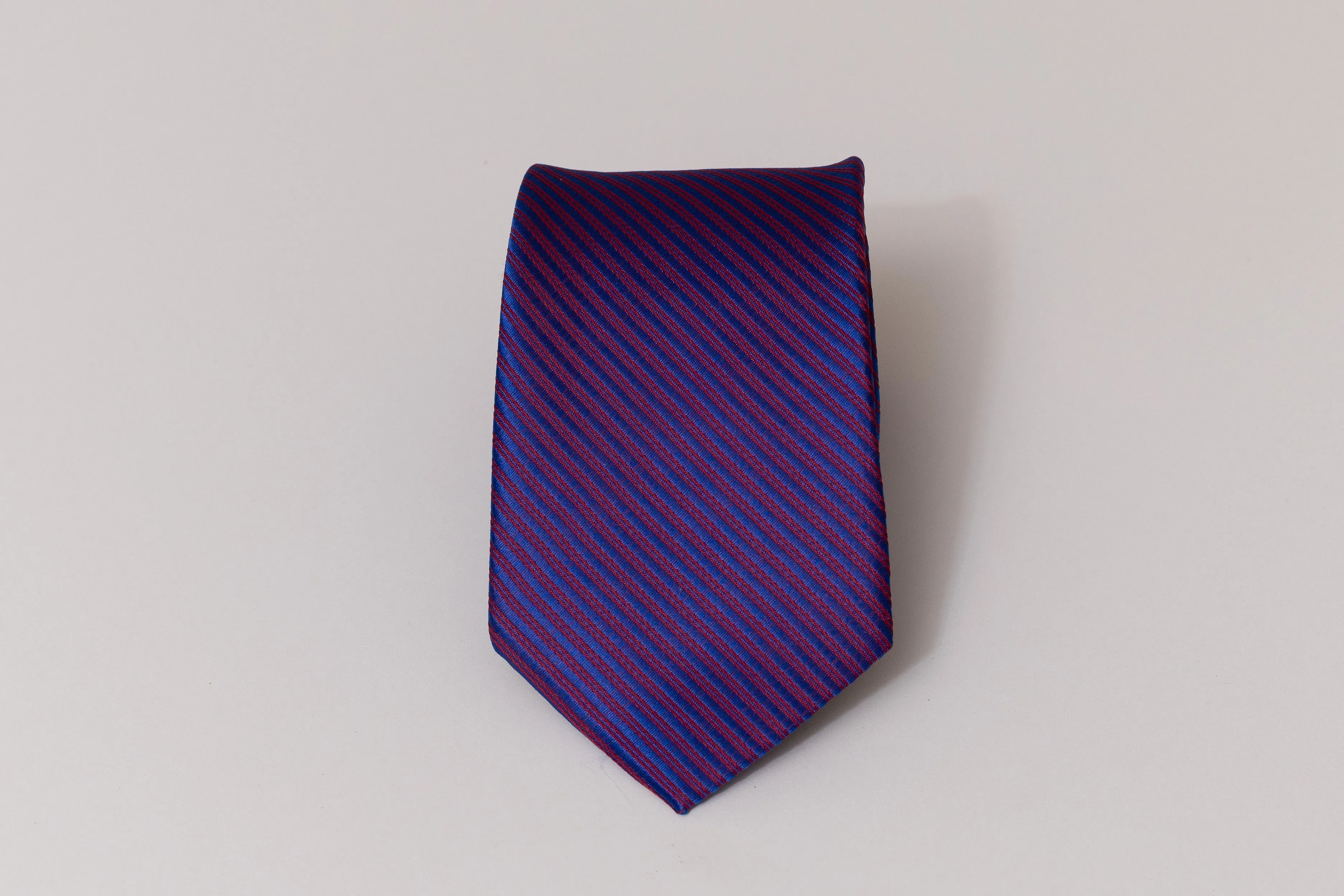 Cobalt Ridge Stripe Tie