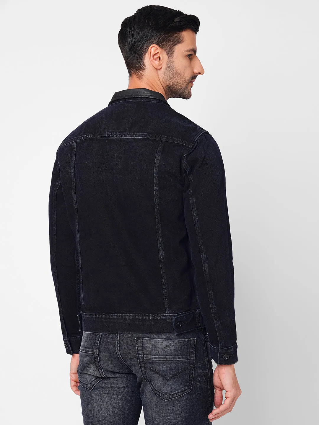 Dk Blue Full Sleeve Denim Jacket
