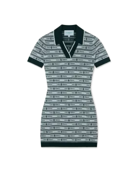 Evergreen Logo Polo Dress
