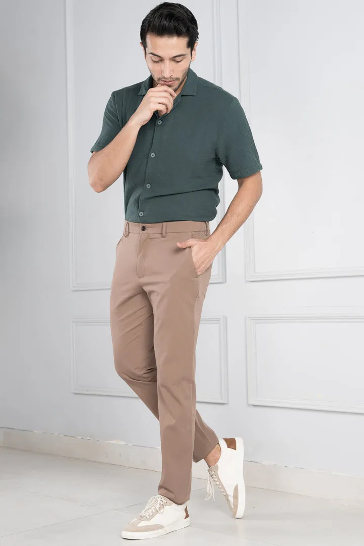 Fawn Khaki Stretch Chinos