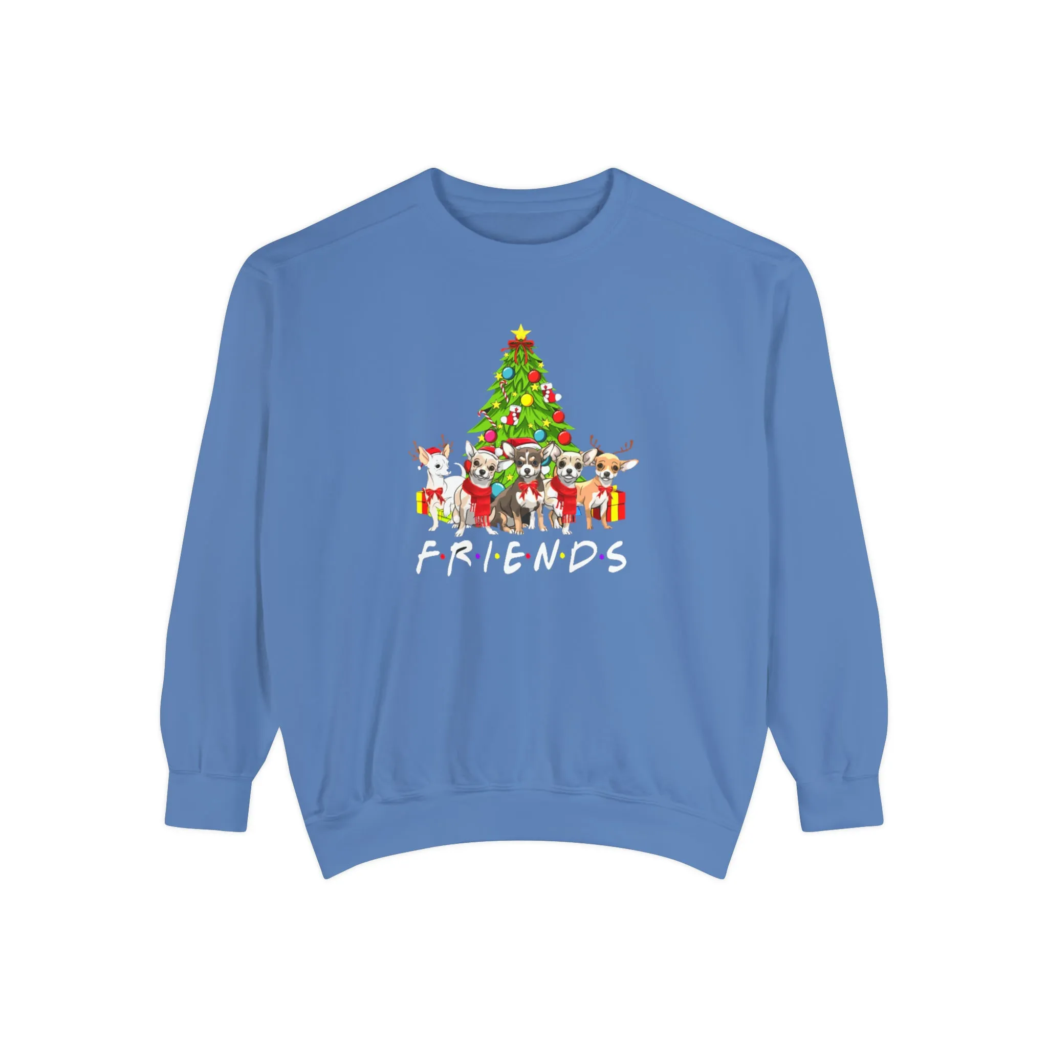 Friends Christmas Sweatshirt | Unisex Christmas Friends Sweatshirt