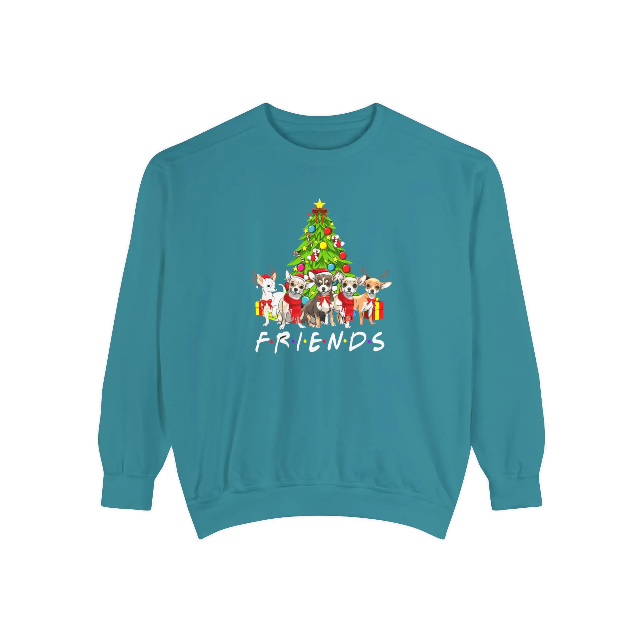 Friends Christmas Sweatshirt | Unisex Christmas Friends Sweatshirt