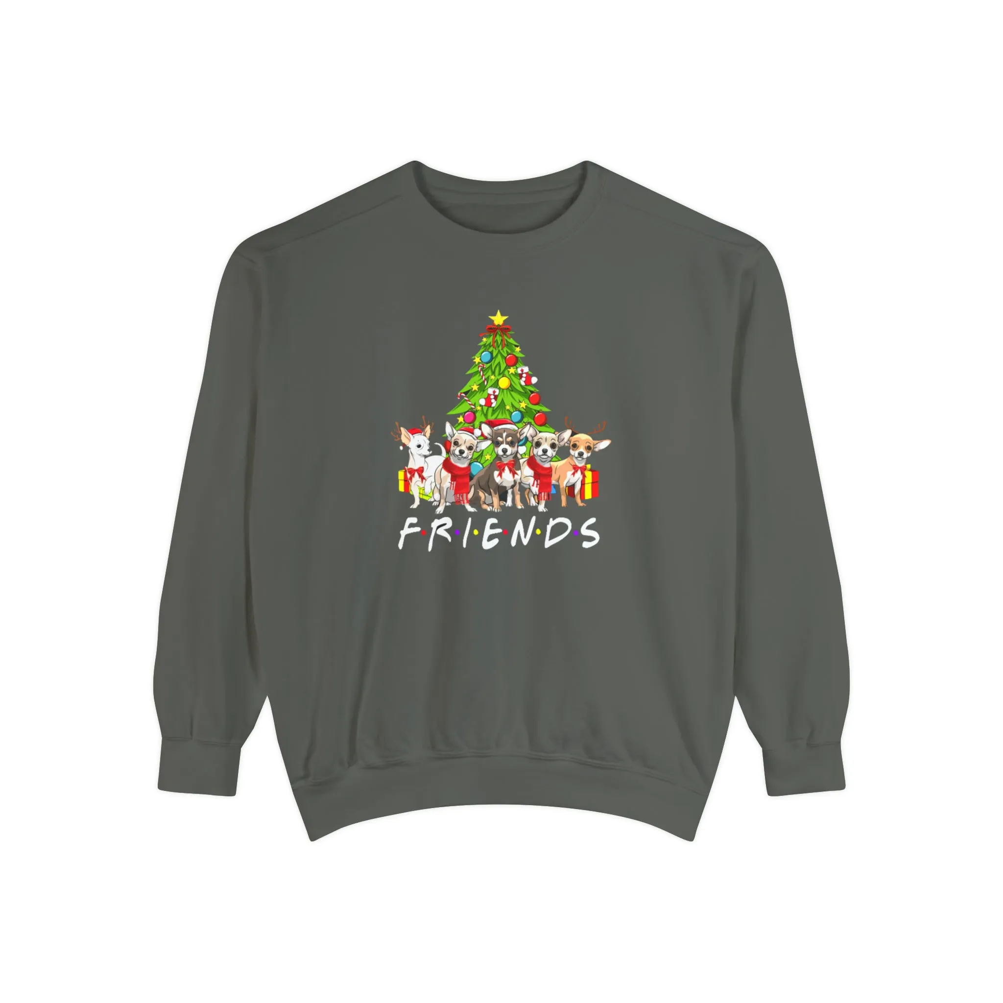 Friends Christmas Sweatshirt | Unisex Christmas Friends Sweatshirt