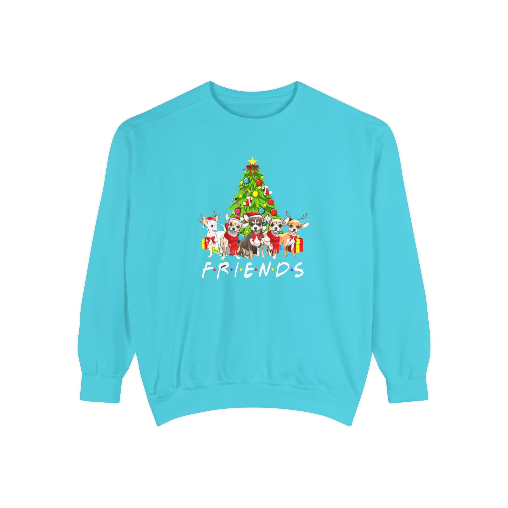 Friends Christmas Sweatshirt | Unisex Christmas Friends Sweatshirt