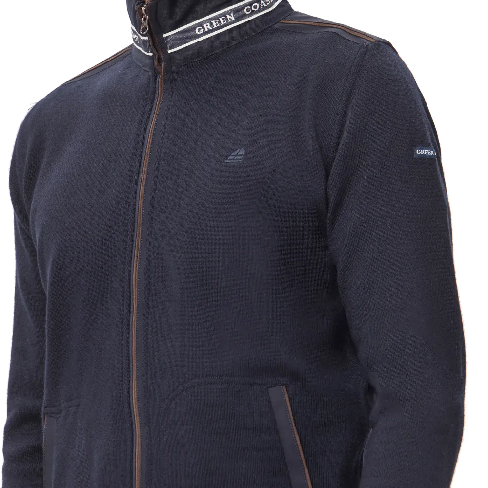 Green Coast Full Zip Sweater - W22015