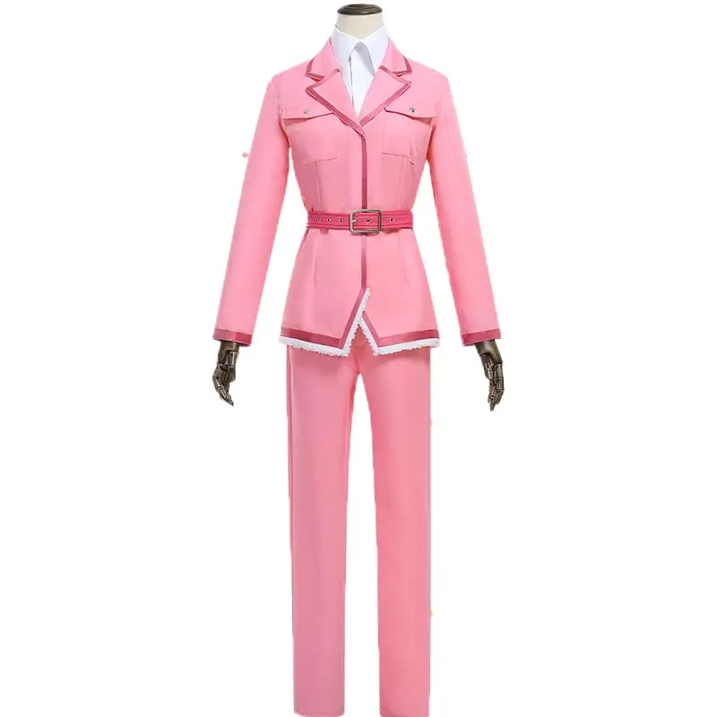 Hataraku Saibou Cells At Work Anime Saibou Eosinophils Pink Uniform Cosplay Costume