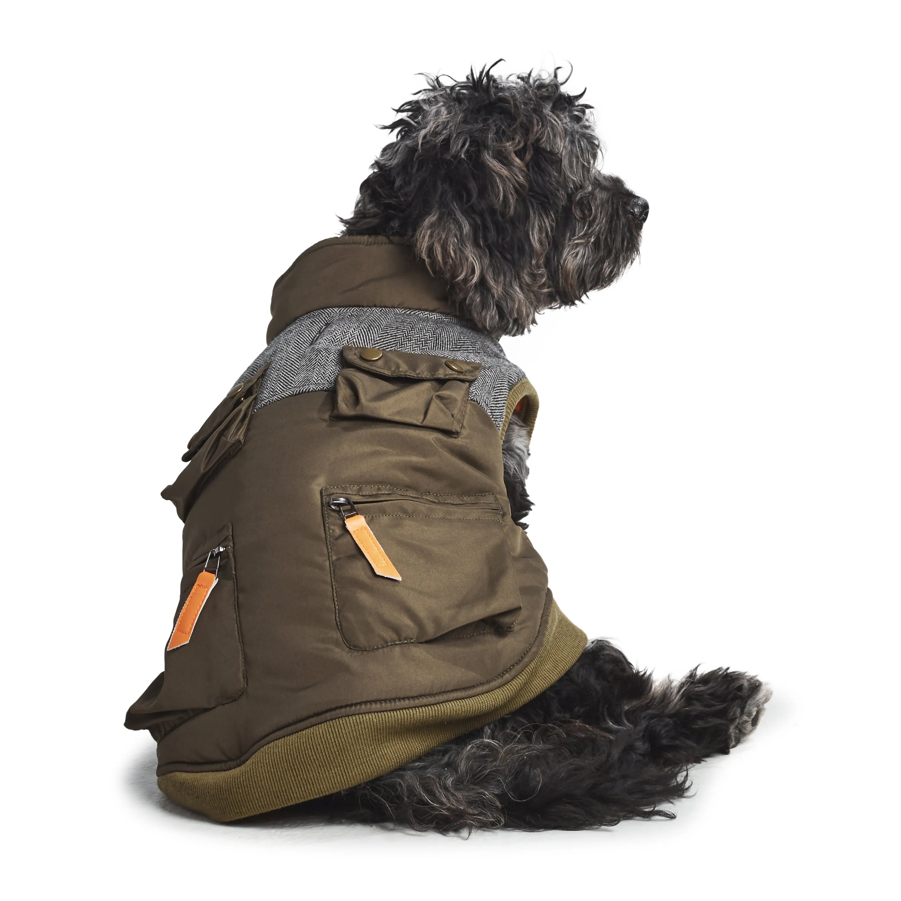 Hotel Doggy Multi-Pocket Utility Coat