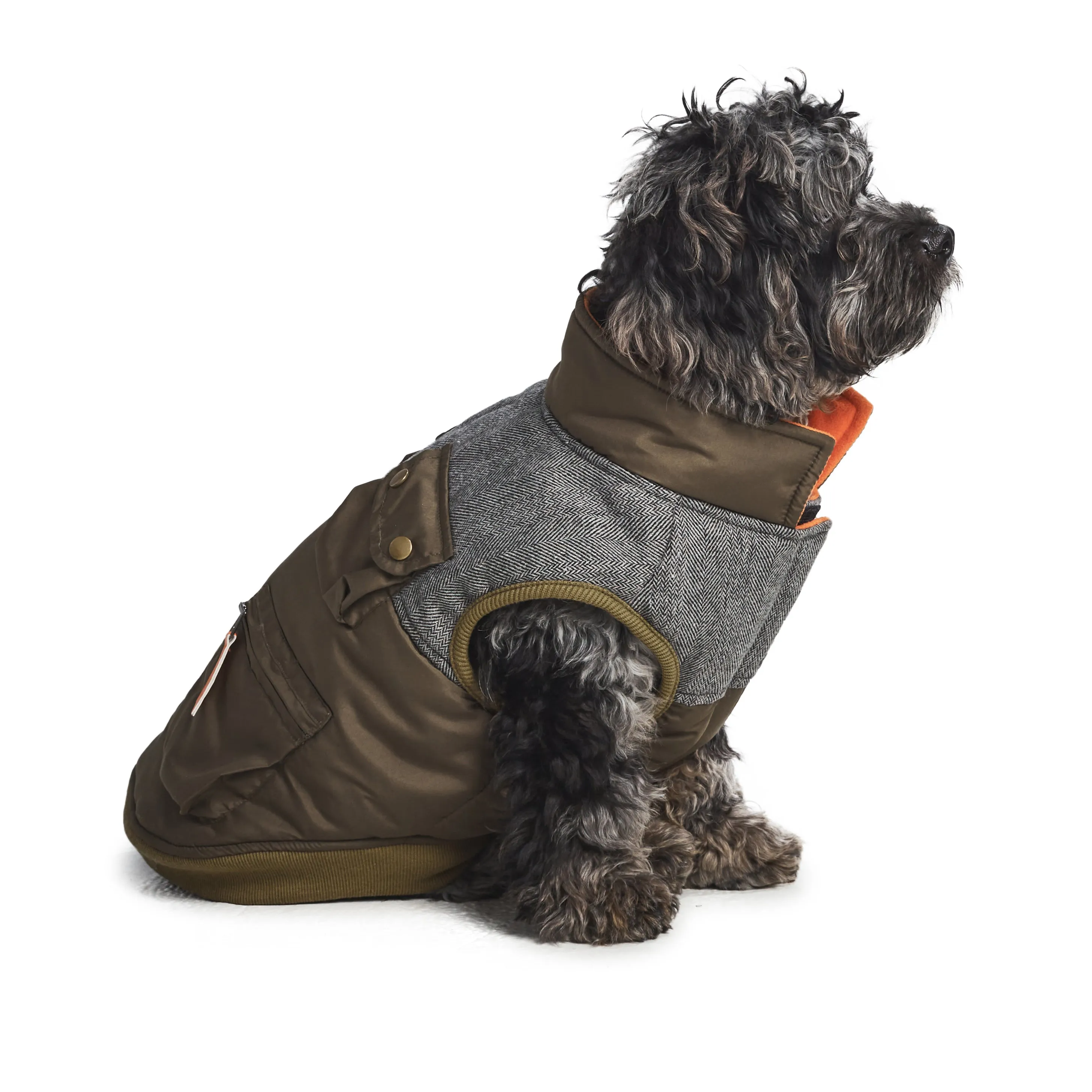 Hotel Doggy Multi-Pocket Utility Coat