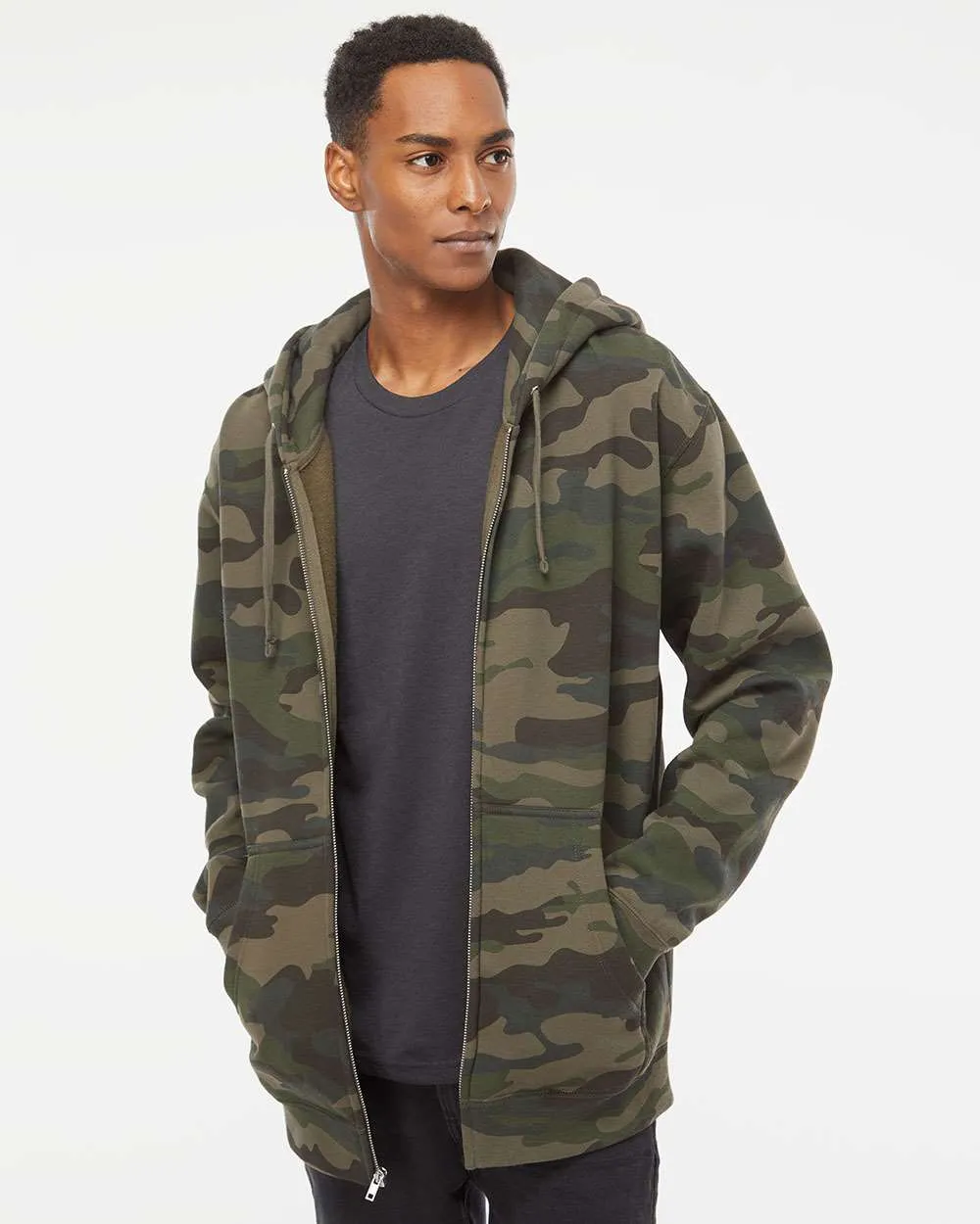 Independent Trading Co. Heavyweight Full-Zip Hooded Sweatshirt IND4000Z
