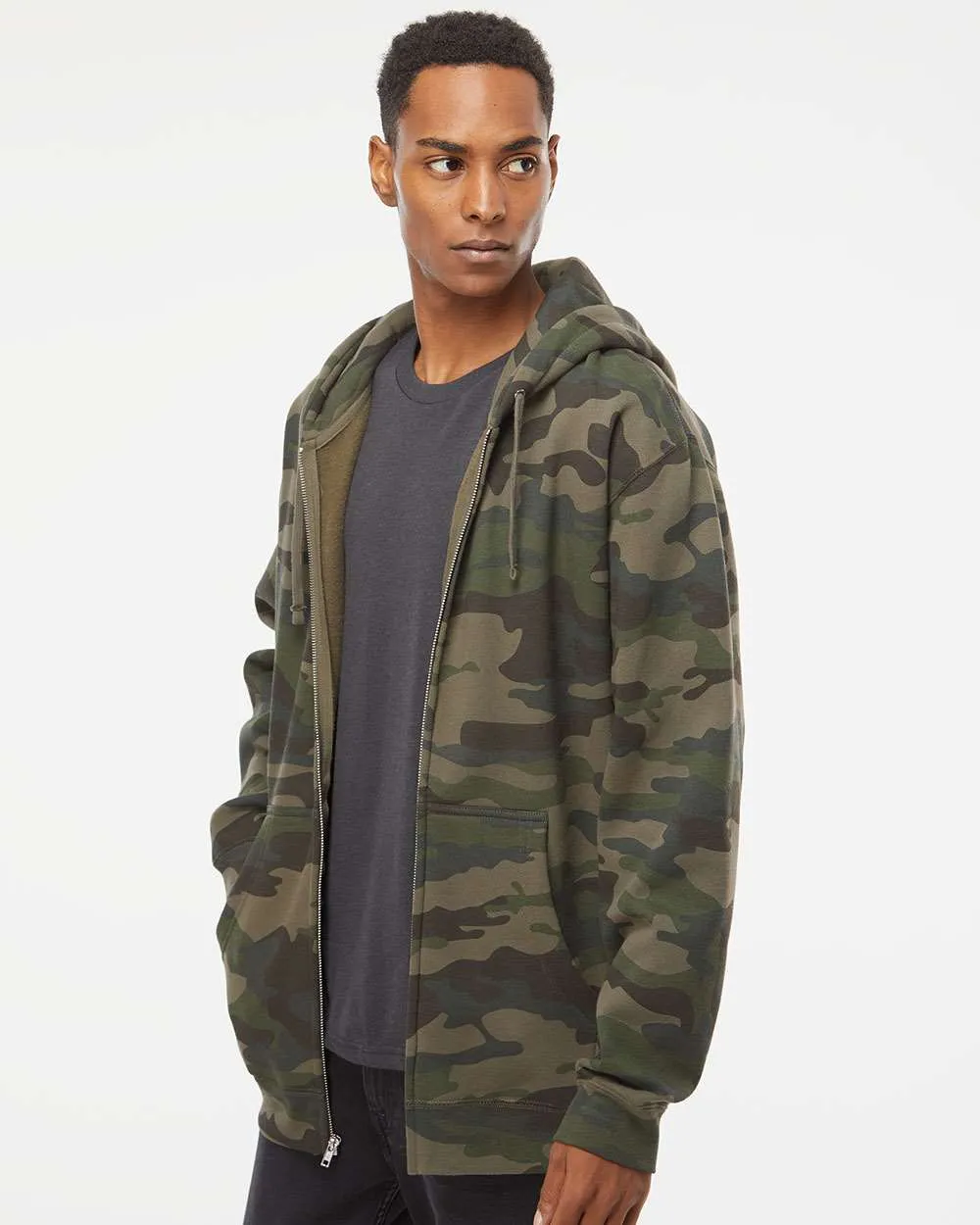 Independent Trading Co. Heavyweight Full-Zip Hooded Sweatshirt IND4000Z