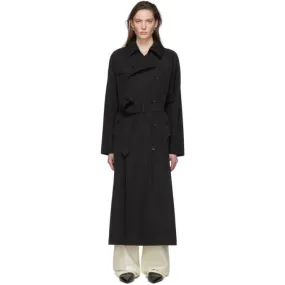 Julia Jentzsch Black Pearce Trench Coat