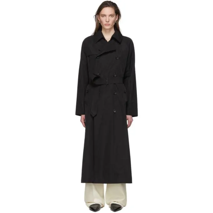 Julia Jentzsch Black Pearce Trench Coat