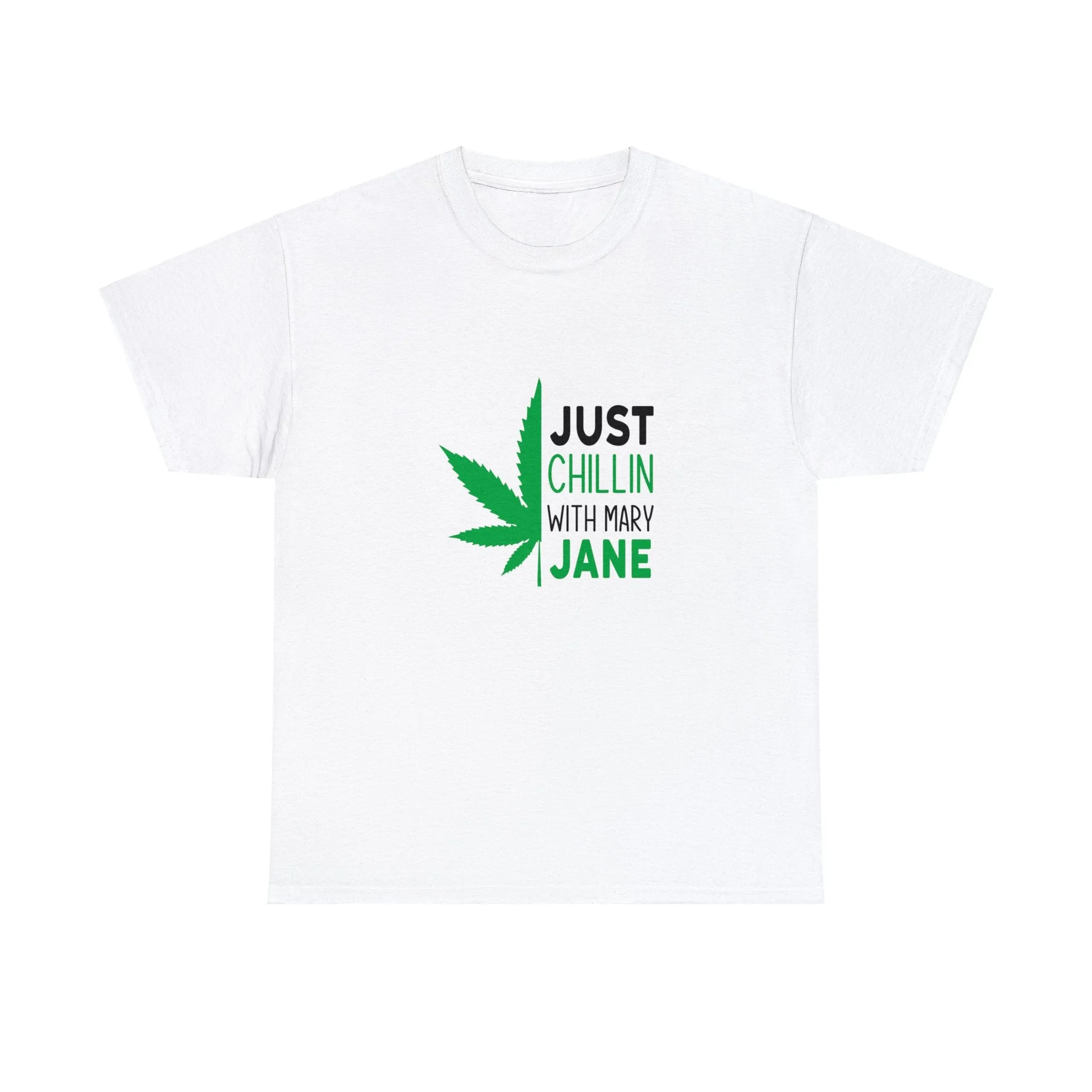 Just Chilling With Mary Jane | Cotton Tee | Unisex Sizing