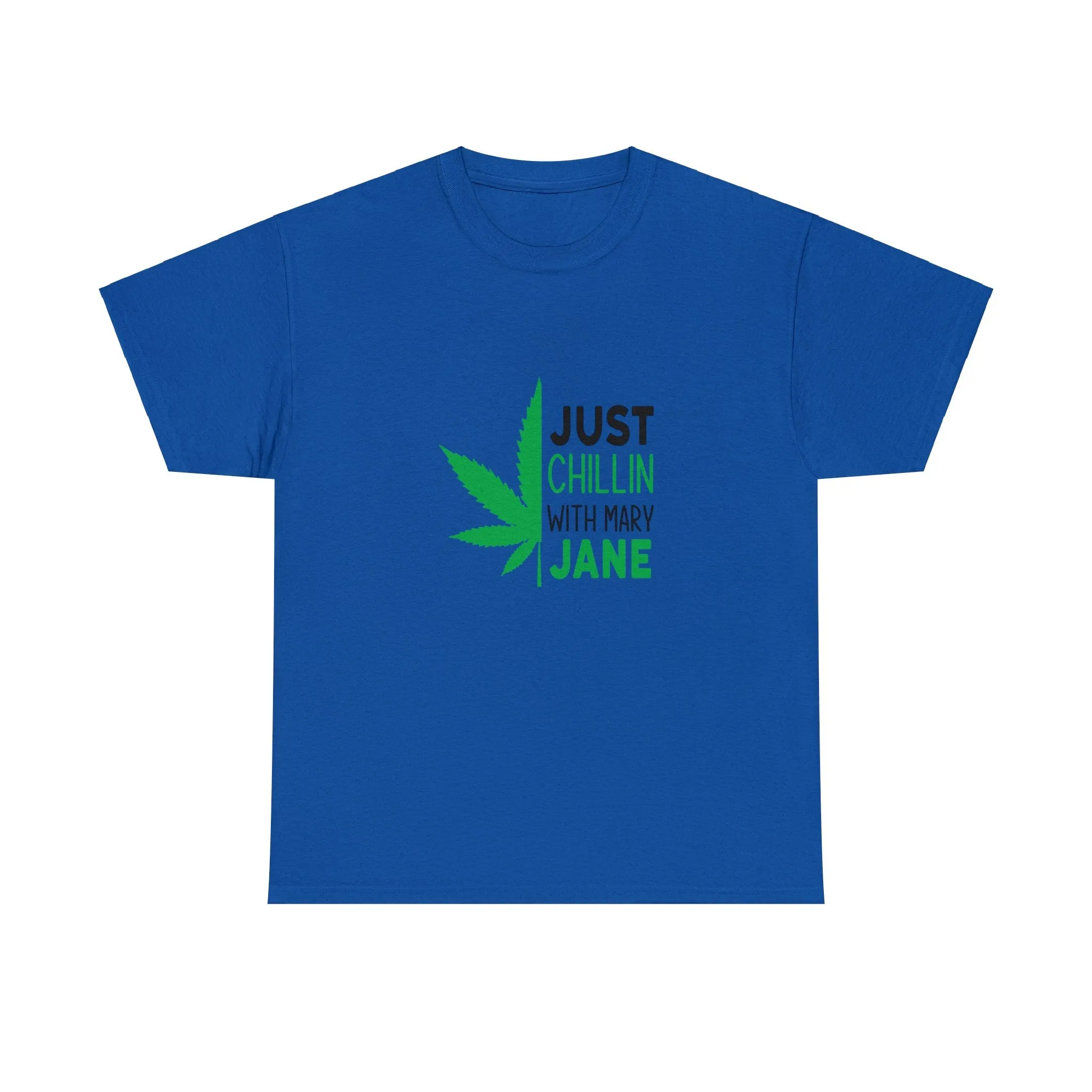 Just Chilling With Mary Jane | Cotton Tee | Unisex Sizing