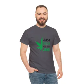 Just Chilling With Mary Jane | Cotton Tee | Unisex Sizing