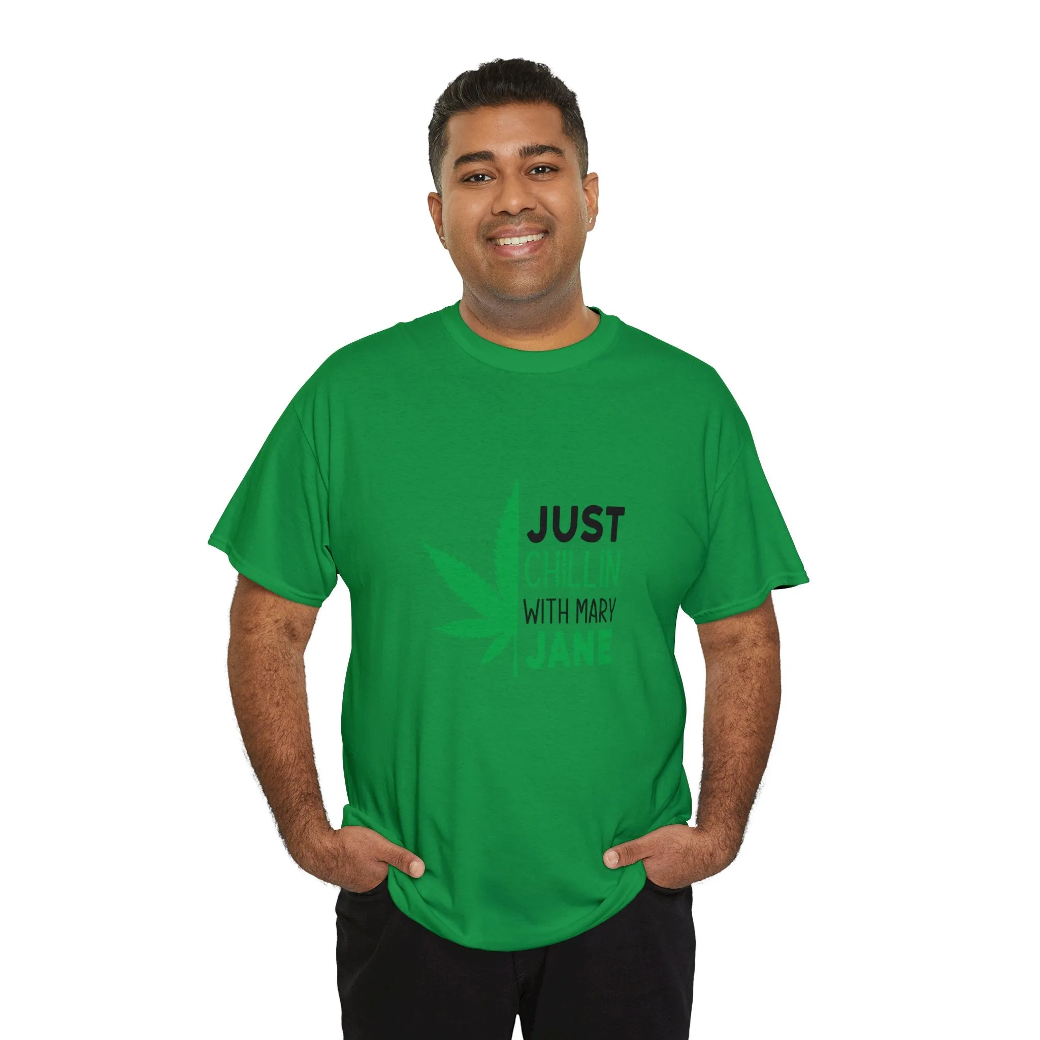 Just Chilling With Mary Jane | Cotton Tee | Unisex Sizing