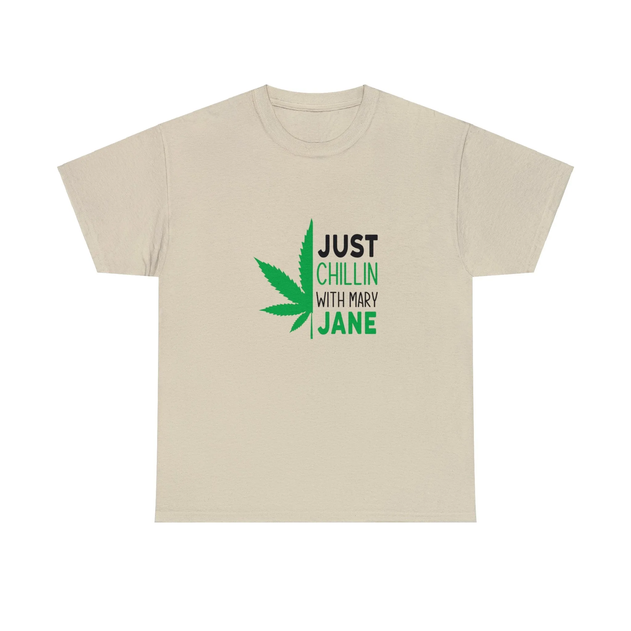 Just Chilling With Mary Jane | Cotton Tee | Unisex Sizing