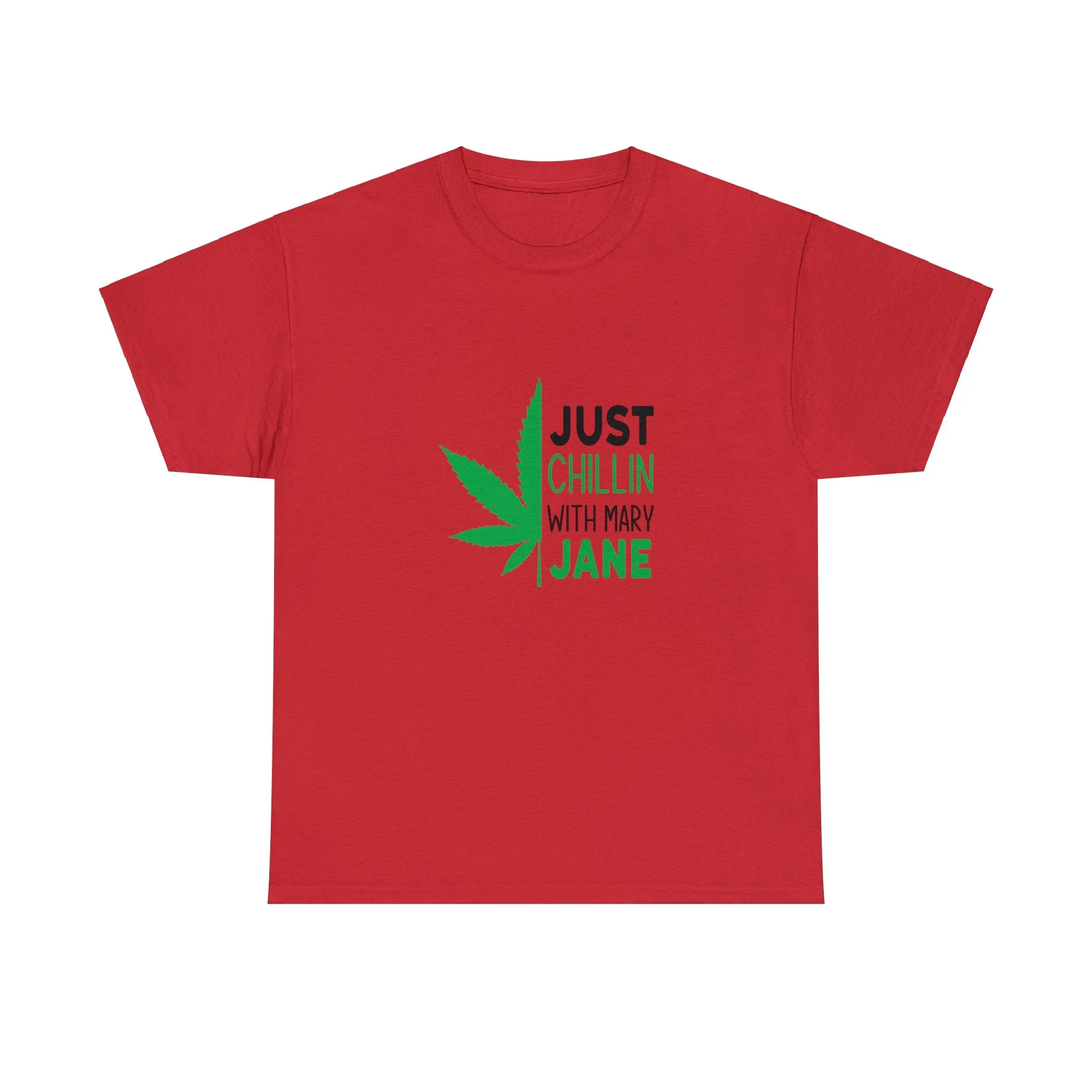 Just Chilling With Mary Jane | Cotton Tee | Unisex Sizing