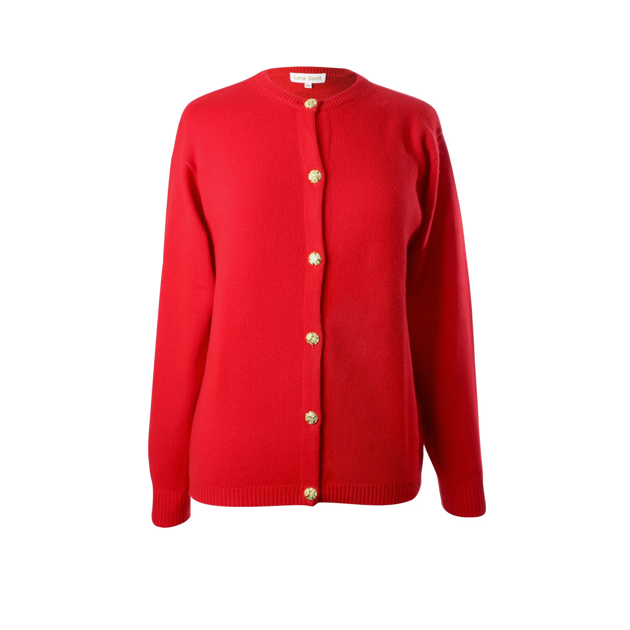 Ladies Cashmere Cardigan 3-Ply