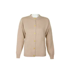 Ladies Cashmere Cardigan 3-Ply