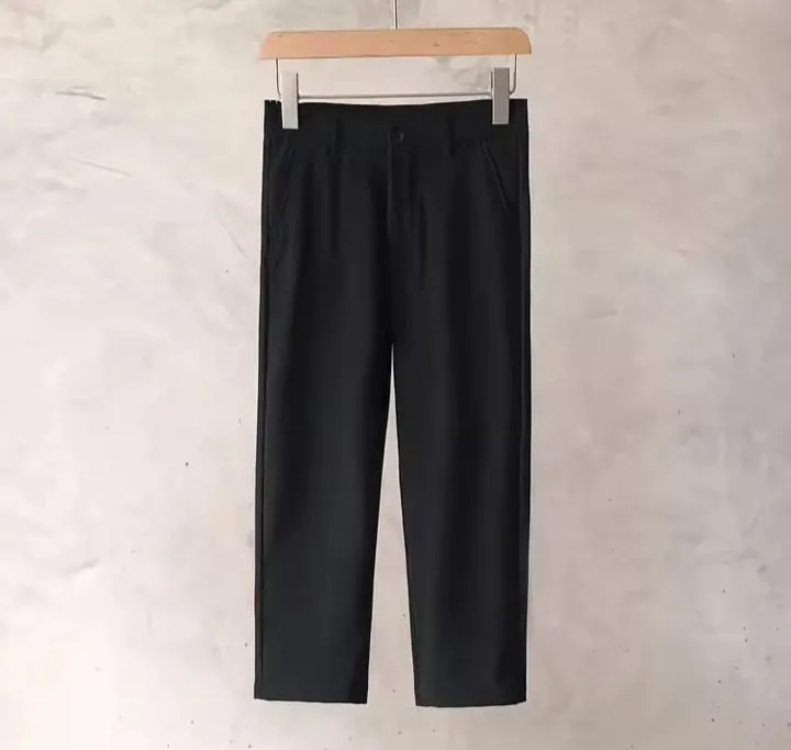 Loose-Fit Straight-Leg Casual Trendy Seven-Half Pants For Men Korean Style ZD88