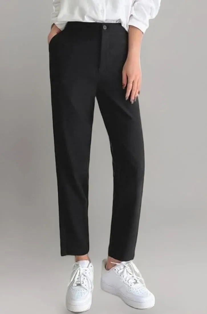 Loose-Fit Straight-Leg Casual Trendy Seven-Half Pants For Men Korean Style ZD88