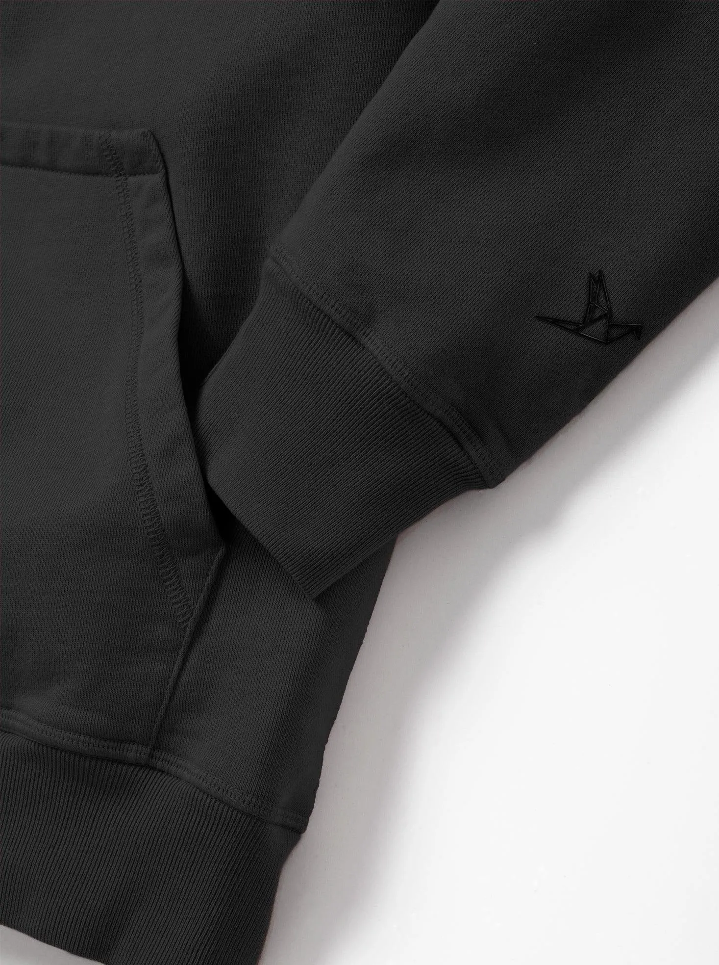 Men's Terry Hoodie - Black