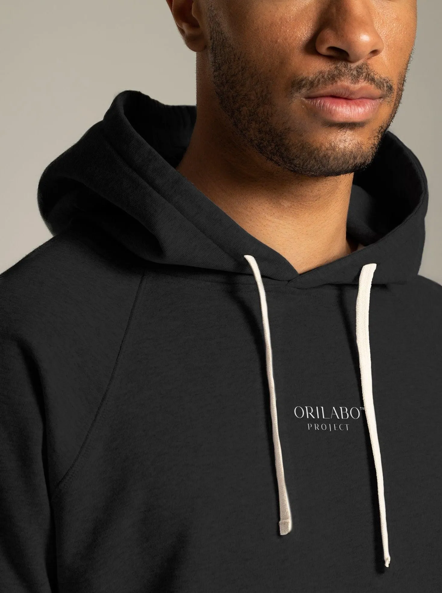 Men's Terry Hoodie - Black