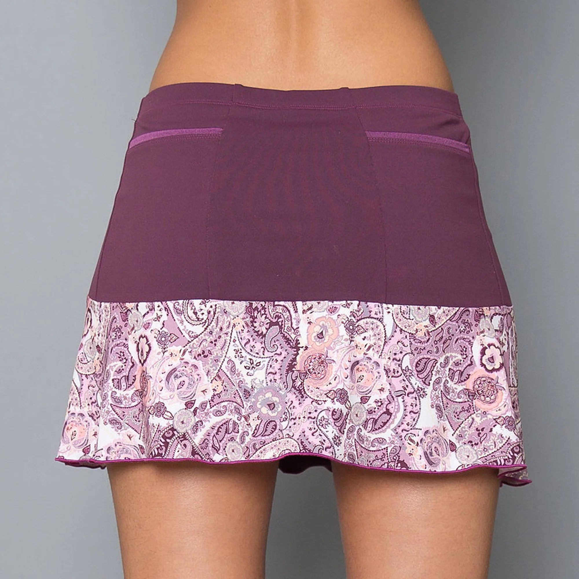 Mulberry Pocket Skort (purple)