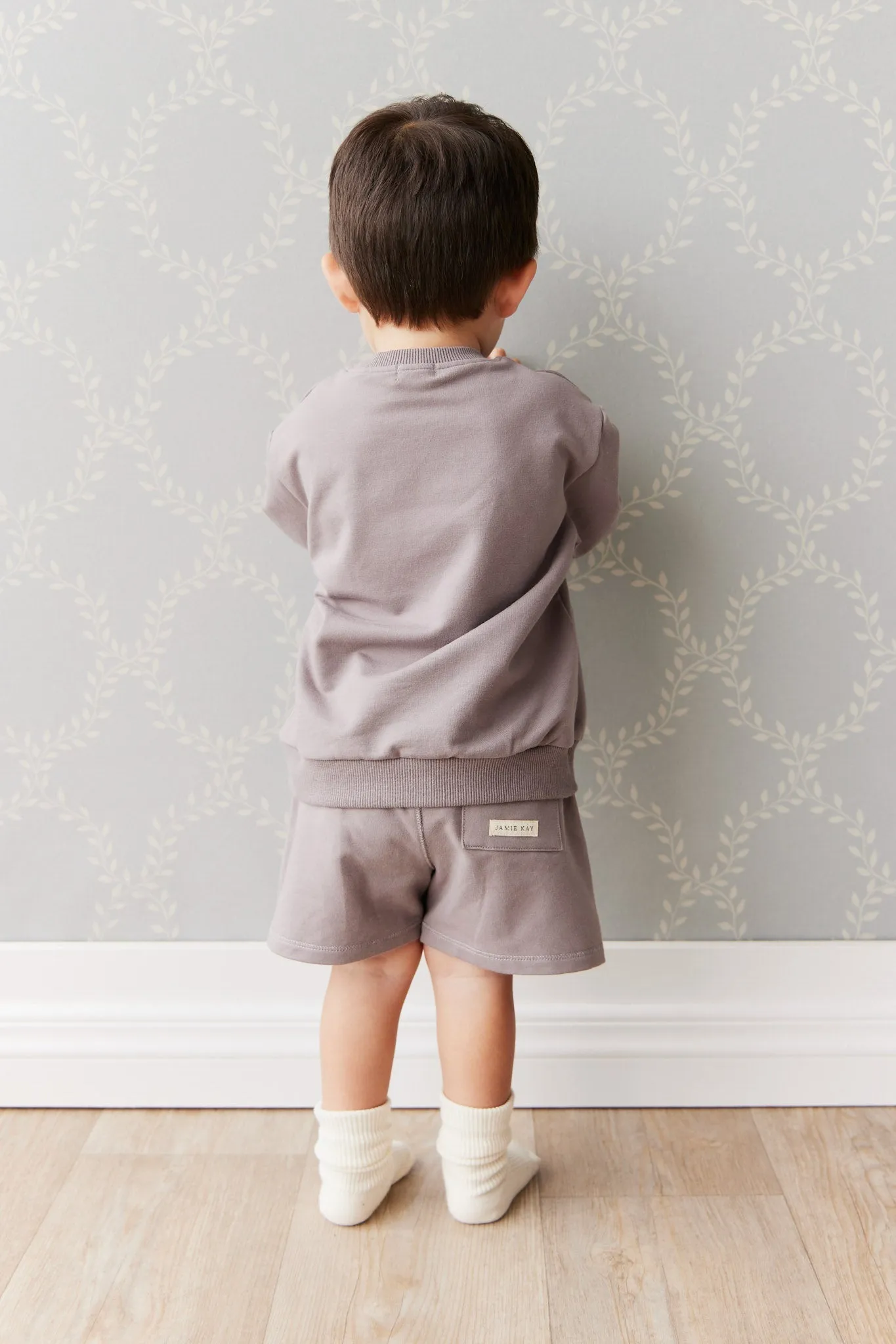 Organic Cotton Jalen Short - Cobblestone