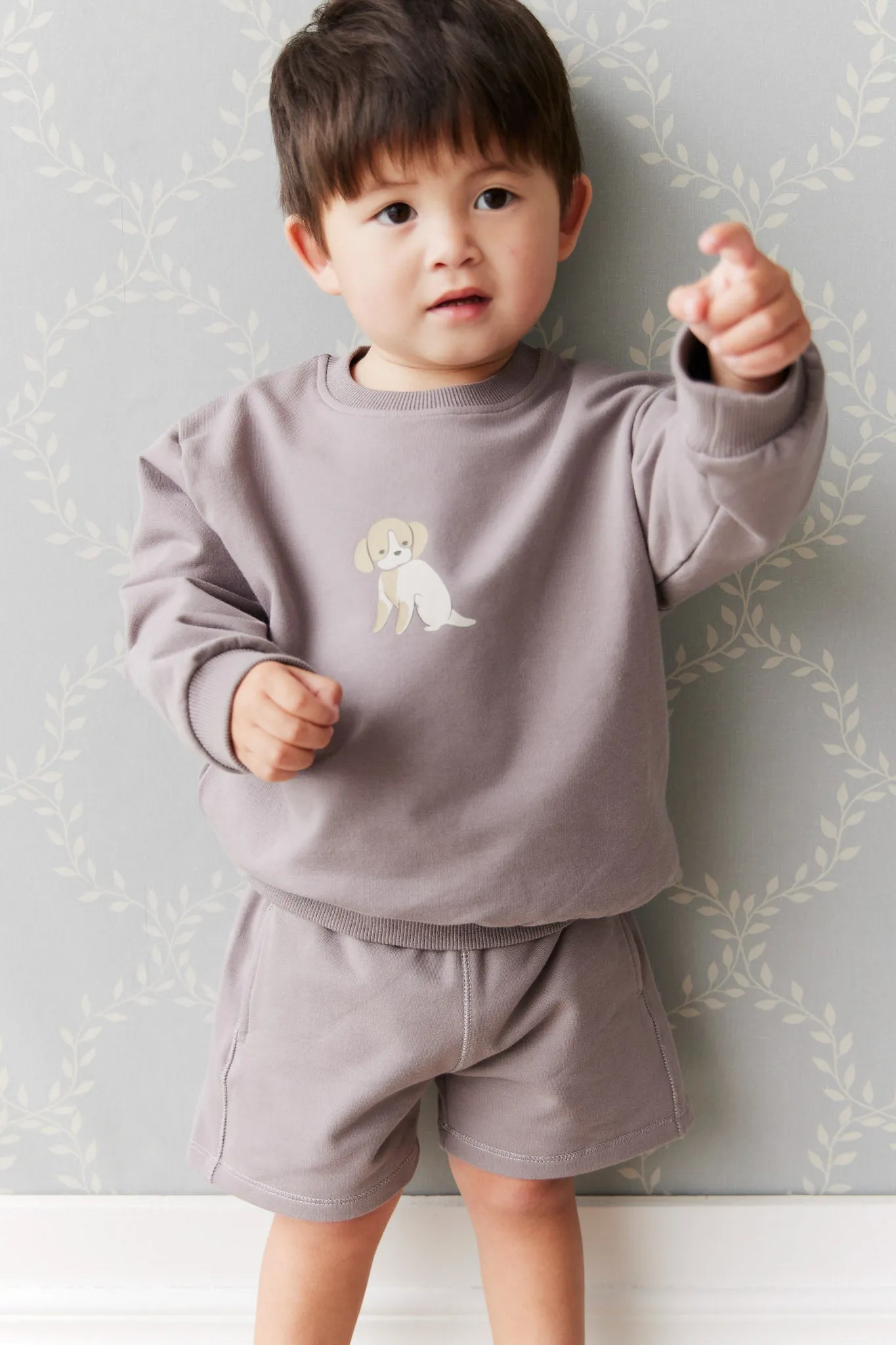 Organic Cotton Jalen Short - Cobblestone