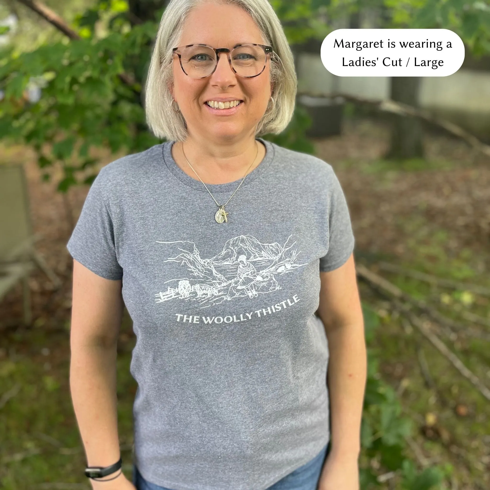 The Woolly Thistle T-Shirt - Fair Isle Joy