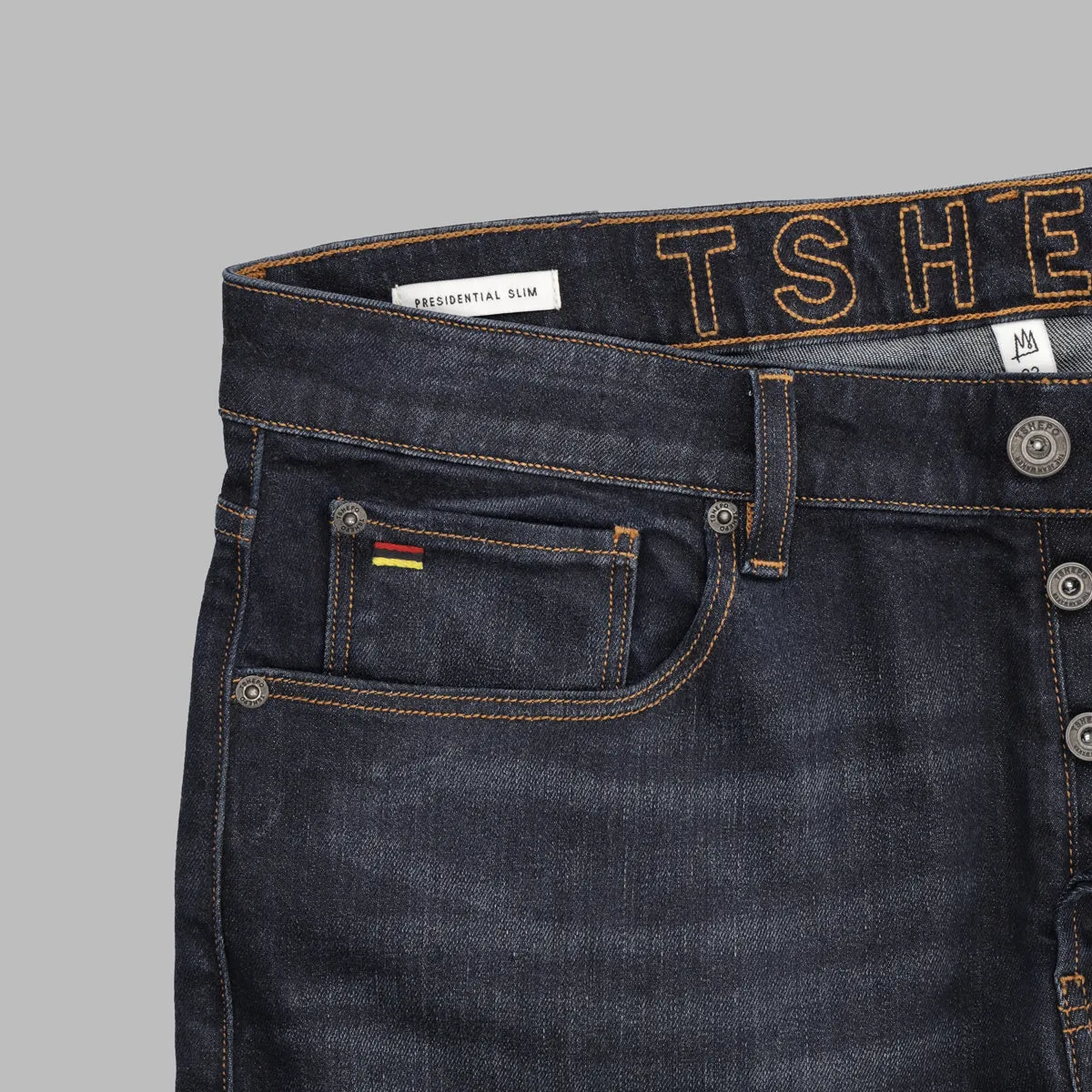TSHEPO MEN'S MASESI JEANS, DARK WASH